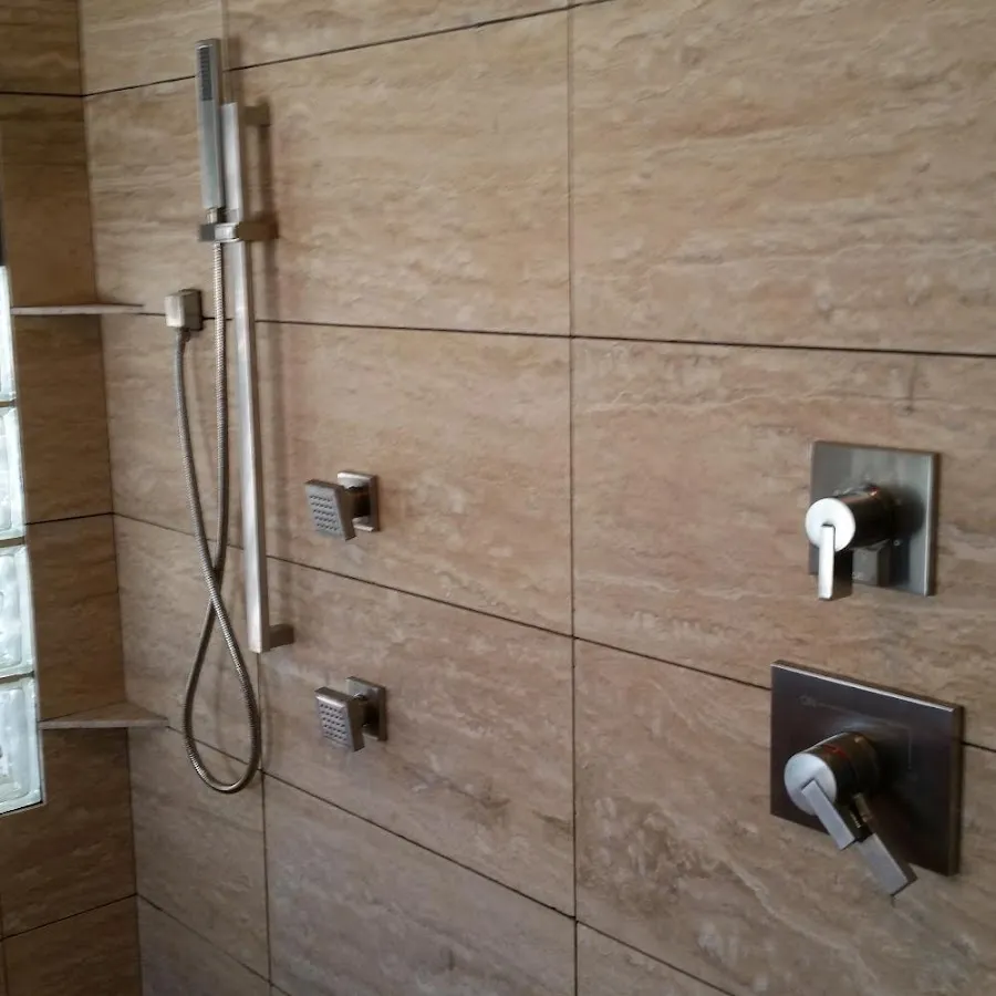 Shower fixture installation for Water Heater Replacement in Taneytown